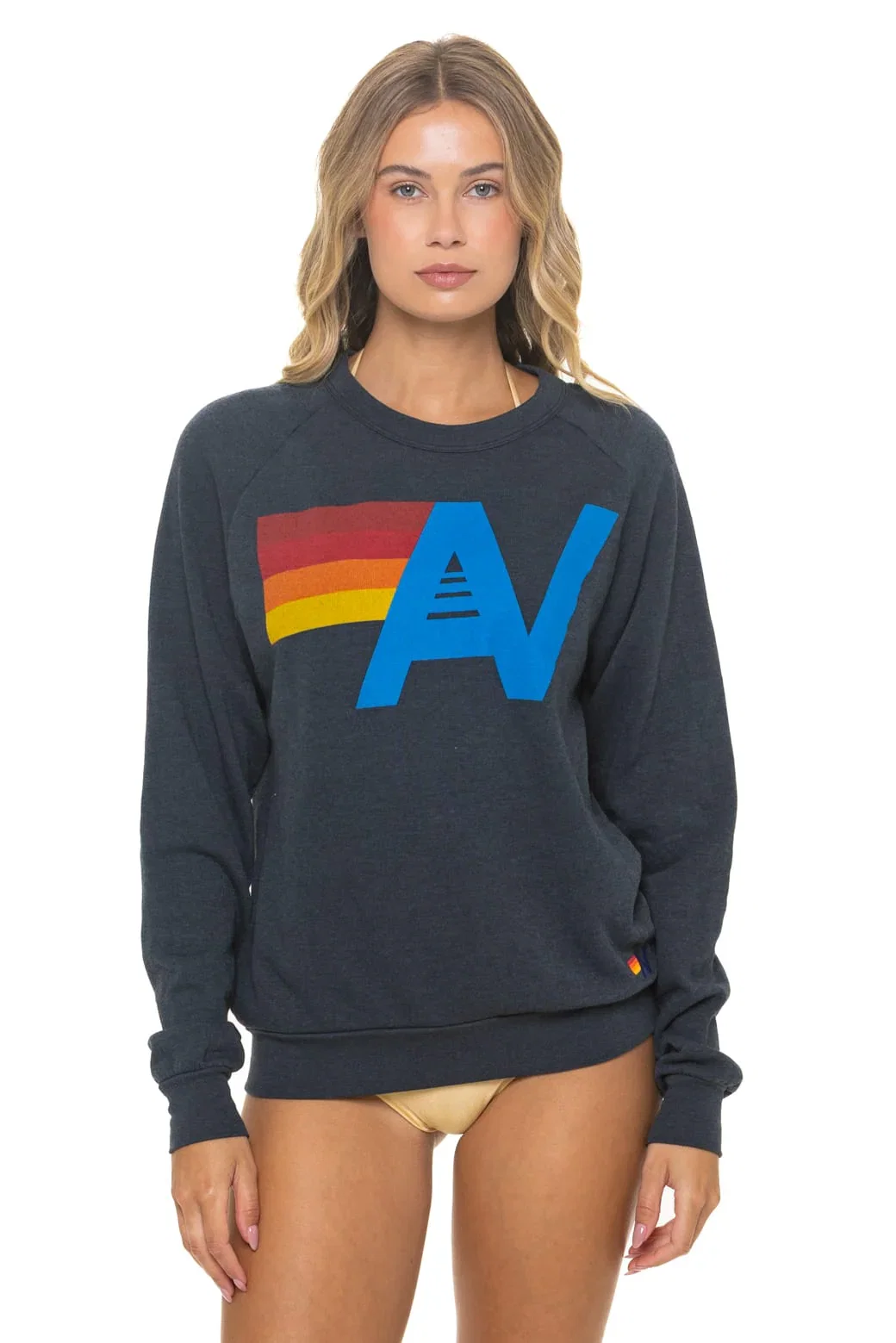 Image of LOGO SWEATSHIRT - CHARCOAL