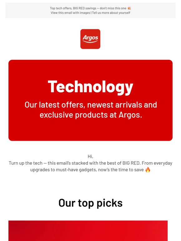 🔴 BIG RED tech deals? This email’s loaded