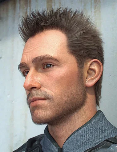 LI Space Cadet Hair for Genesis 9