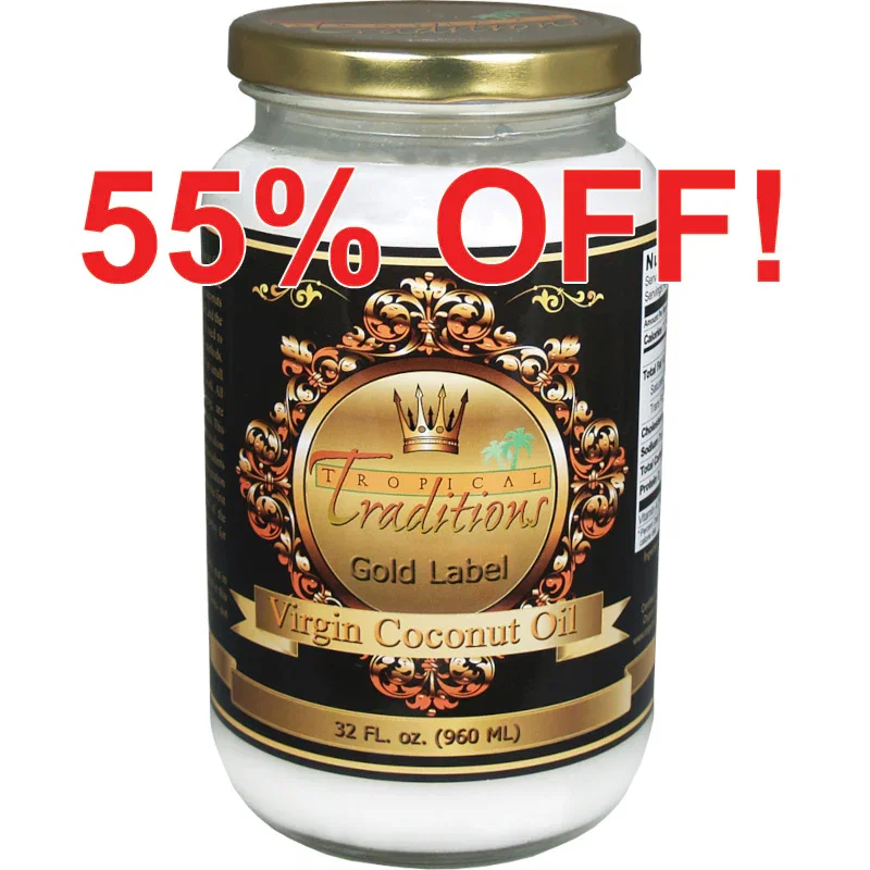 Image of Virgin Coconut Oil - Gold Label - 1 Quart