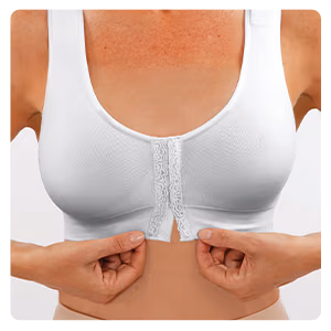 Seamless Front Hook Comfort Bra