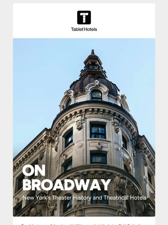New York's Most Theatrical Hotels