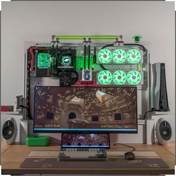 PLATFORM: 4 OPEN FRAME PC & TV SETUP | HYDRO X - By Explore Modding