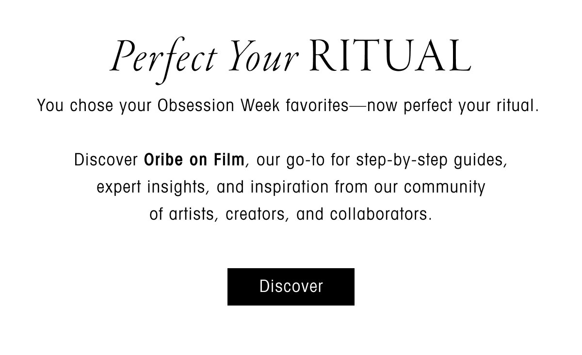 Discover Oribe on Film
