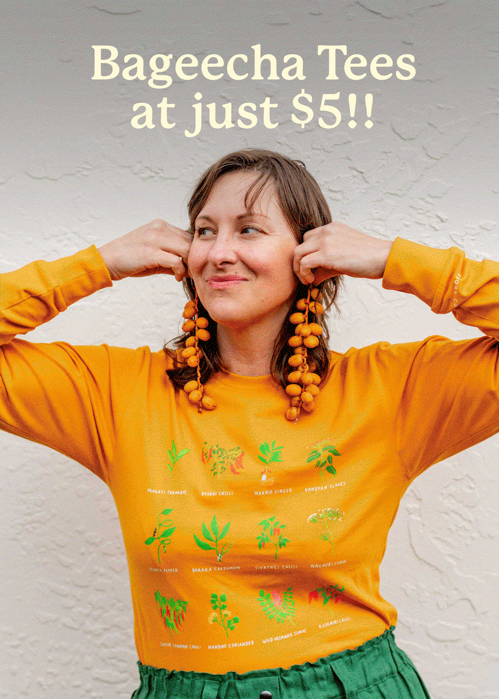 Bageecha Tees at just $5!!