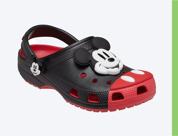 Display Image of Hello Kitty Themed Crocs Clogs