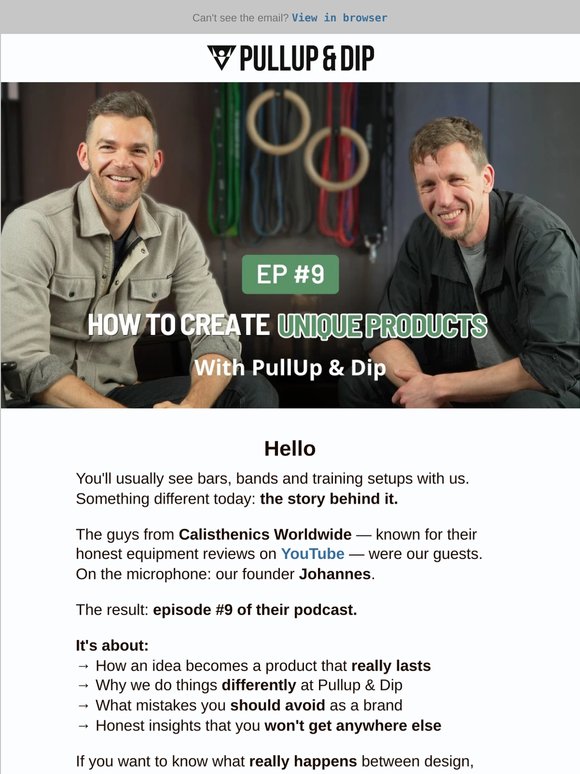 Behind the scenes: An interview with our founder