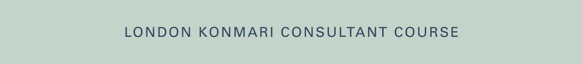 London KonMari Consultant Course