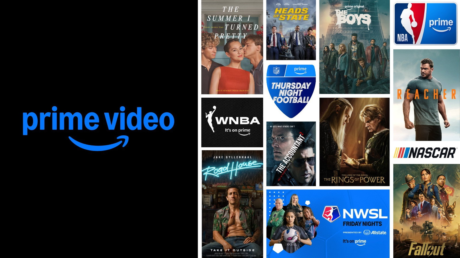 Prime Video series collage. 
