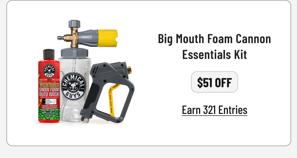 Big Mouth Foam Cannon Essentials Kit
