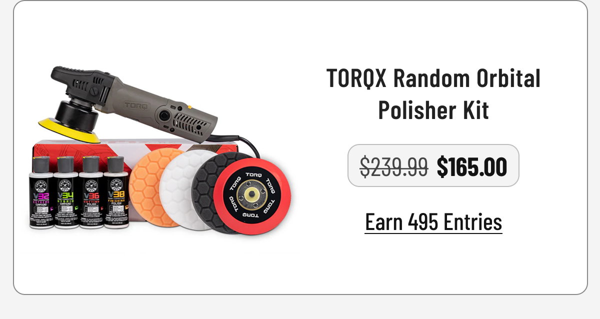 TORQX Random Orbital Polisher Kit