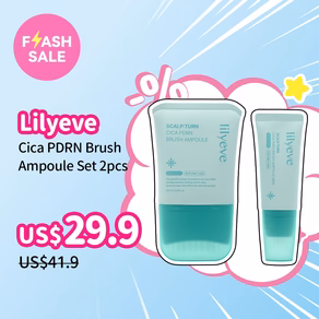 Lilyeve Cica PDRN Brush Ampoule Set 2pcs