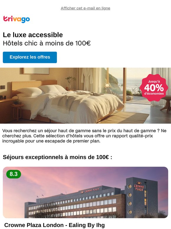 Le luxe à petit prix ? 💸