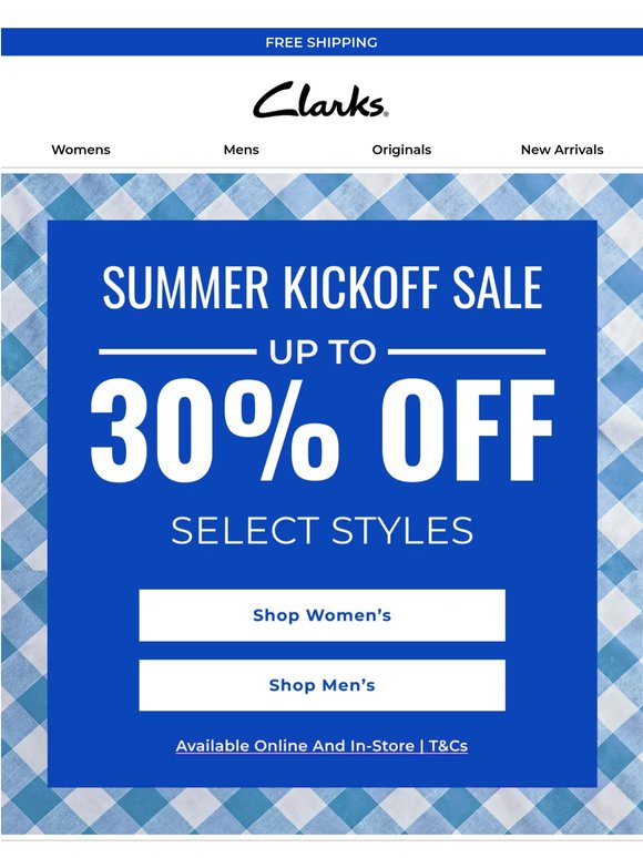 Kickoff Summer & Save Up to 30%