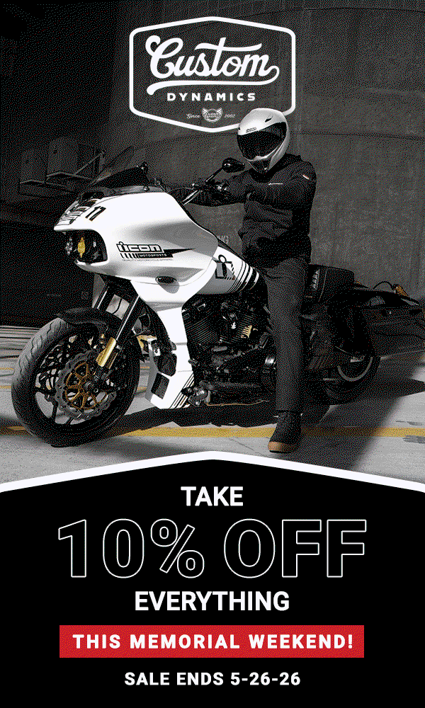 Custom Dynamics 10% Off Sale
