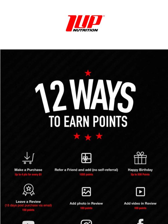 💸 12 Ways to Earn Loyalty Points Today