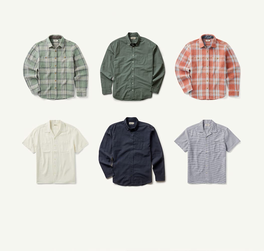 Explore Men's Shirting from Taylor Stitch. 
