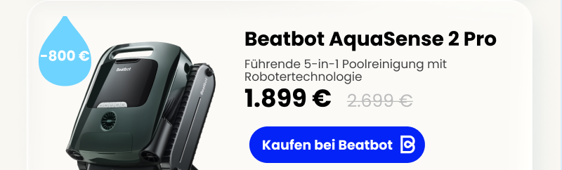 Beatbot AquaSense 2 Pro: Führende 5-in-1 Poolreinigung mit Robotertechnologie