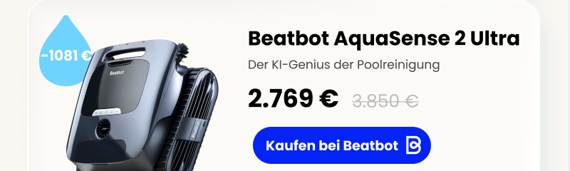 Beatbot AquaSense 2 Ultra: Der KI-Genius der Poolreinigung