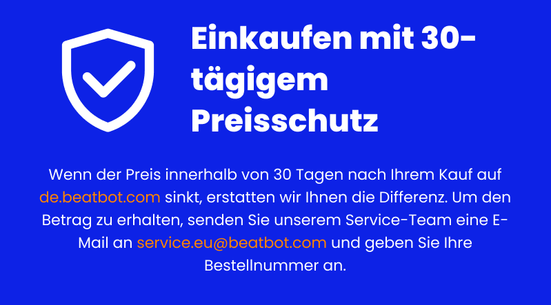 Einkaufen mit 30-tägigem Preisschutz