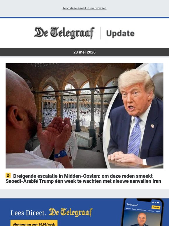 Dreigende escalatie in Midden-Oosten: om deze reden smeekt Saoedi-Arabië Trump één week te wachten met nieuwe aanvallen Iran