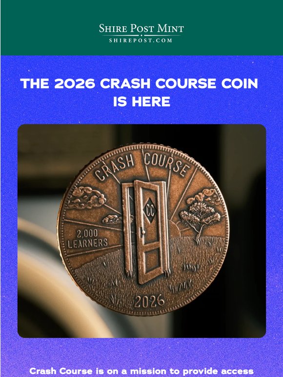 The 2026 Crash Course Coin