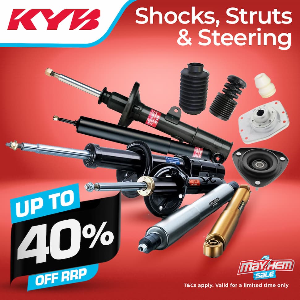 UP TO 40% OFF KYB
