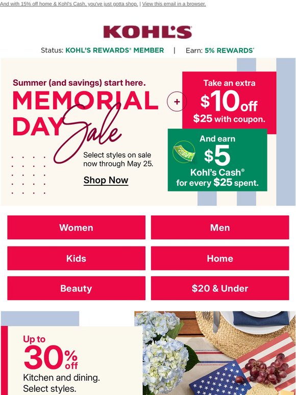 Memorial Day savings for the long weekend ahead ➡️