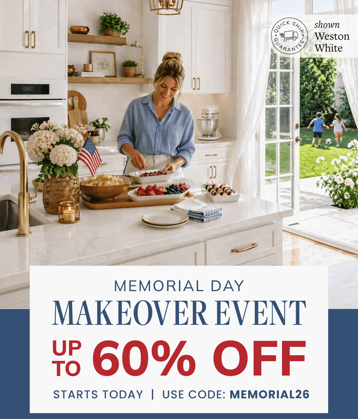 Memorial Day sale: Save up to 60% with code.