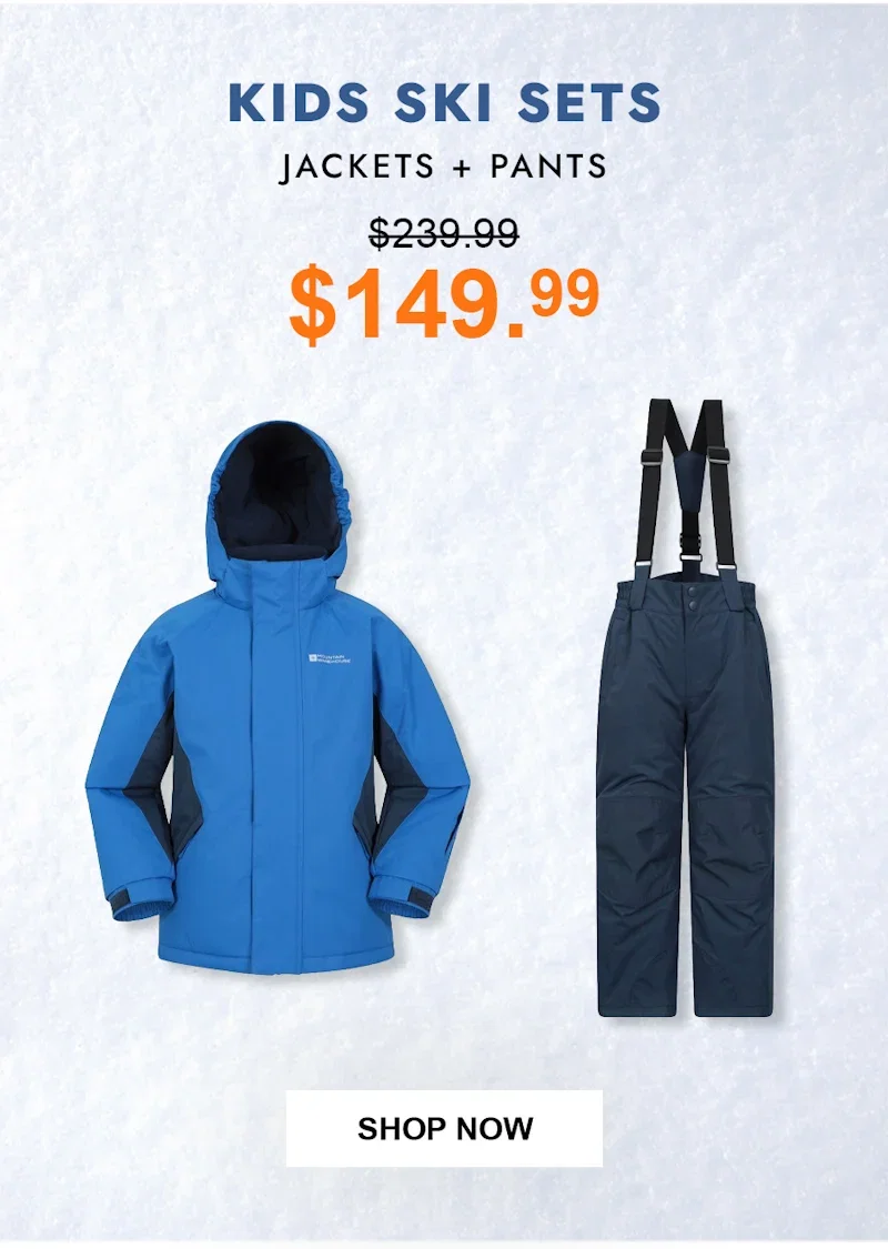Kids Ski Jacket and Pant Set