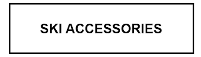 Ski Accessories