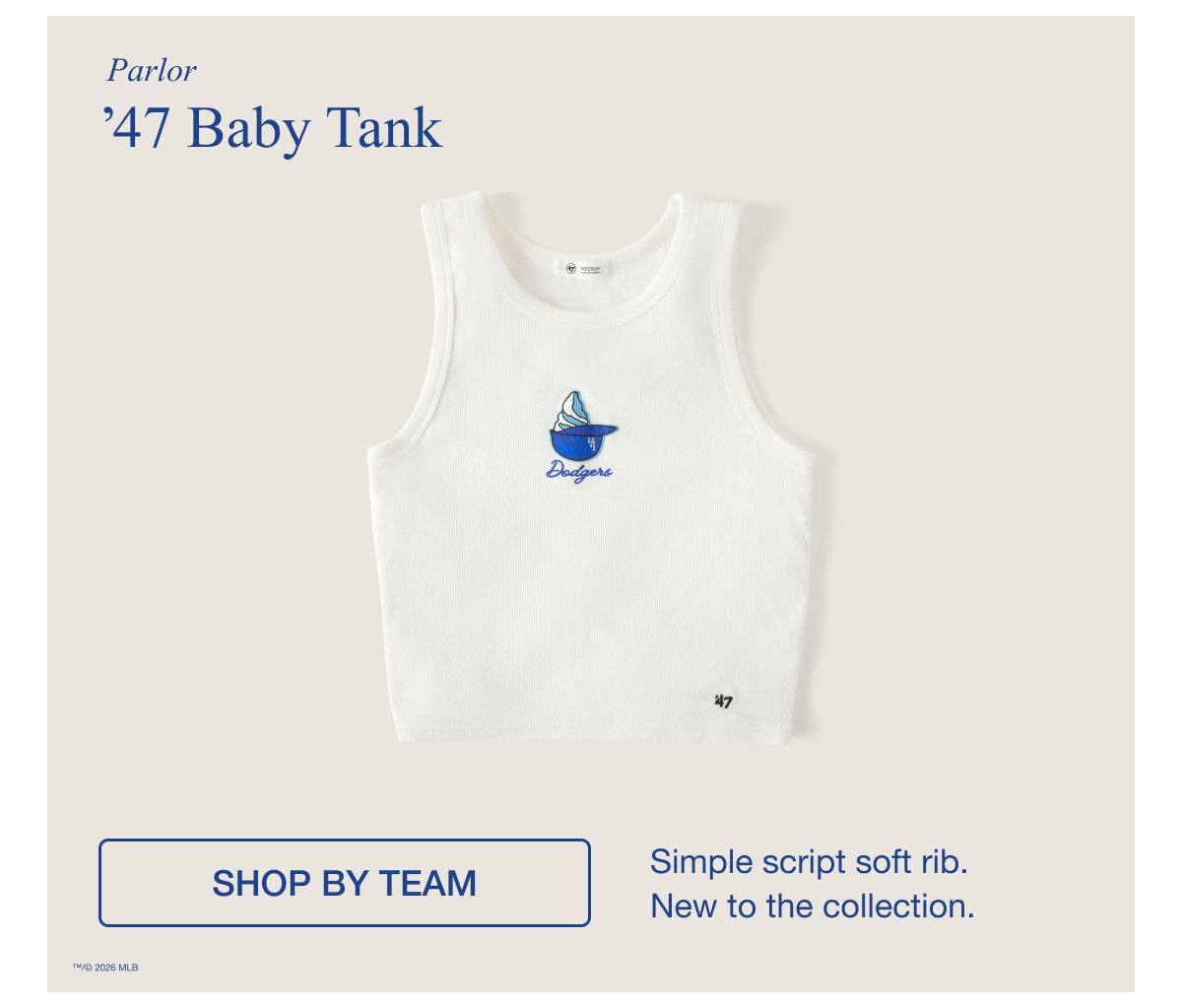 Parlor ’47 Baby Tank
