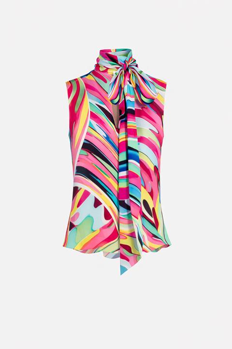 Vita Blouse Reticello Rainbow