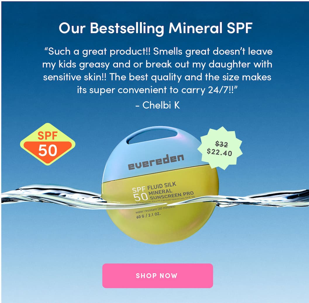 Our Bestselling Mineral SPF 