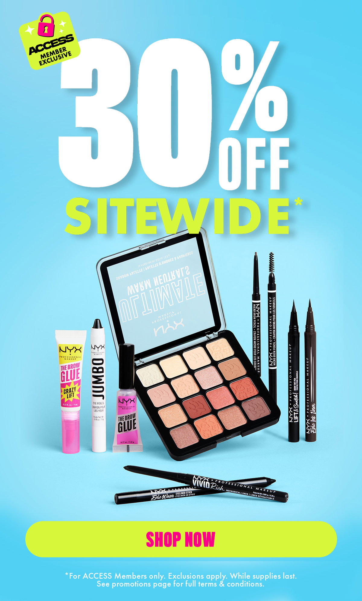 30% OFF SITEWIDE*