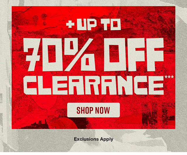 Plus Up to 70 Percent Off Clearance. Exclusions Apply. Shop Now