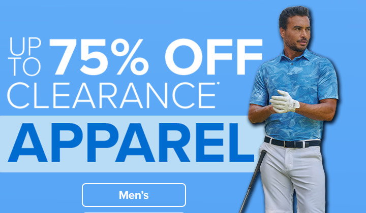 Up to 75% off Clearance Apparel - Men's