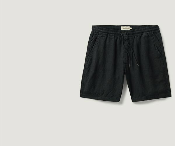 The Après Short in Coal Hemp