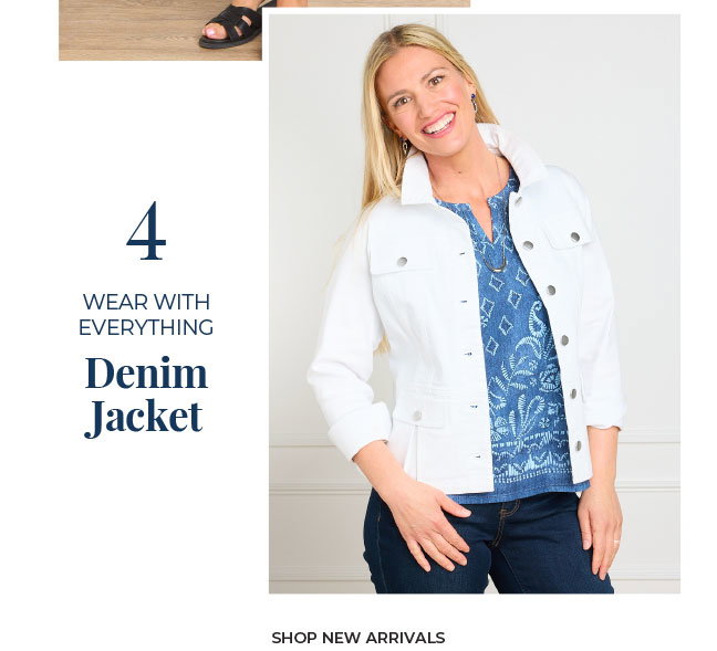 #4) Wear with Everything Denim Jacket
