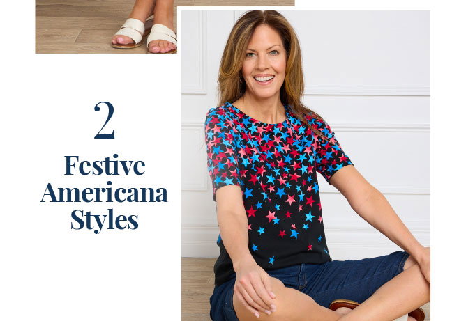 #2) Festive Americana Styles