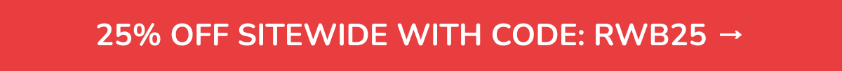 25% Off Sitewide