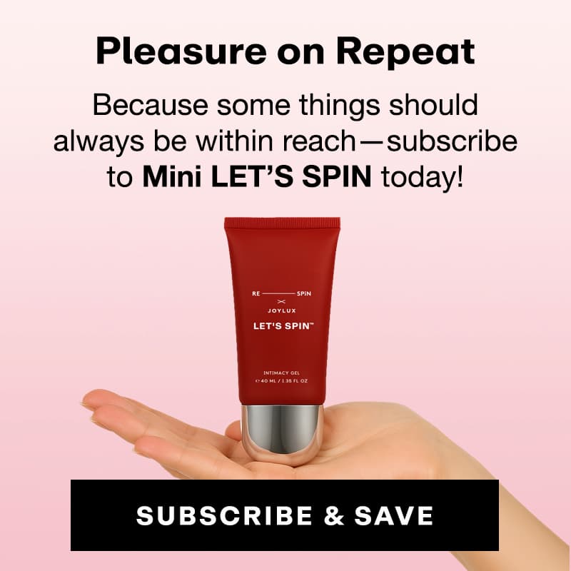 Pleasure on Repeat: Because some things should always be within reach—subscribe to Mini LET’S SPIN today!