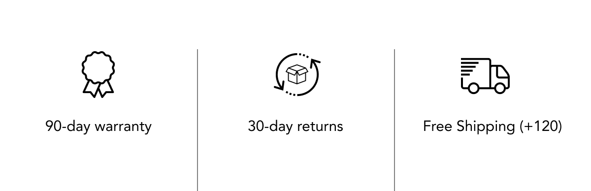 90-day warranty