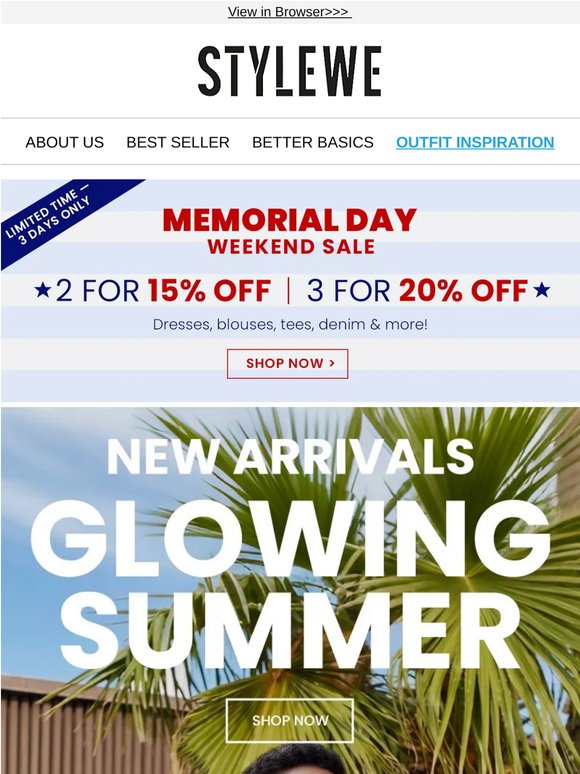 🌊 New This Week – Extra 10% Off