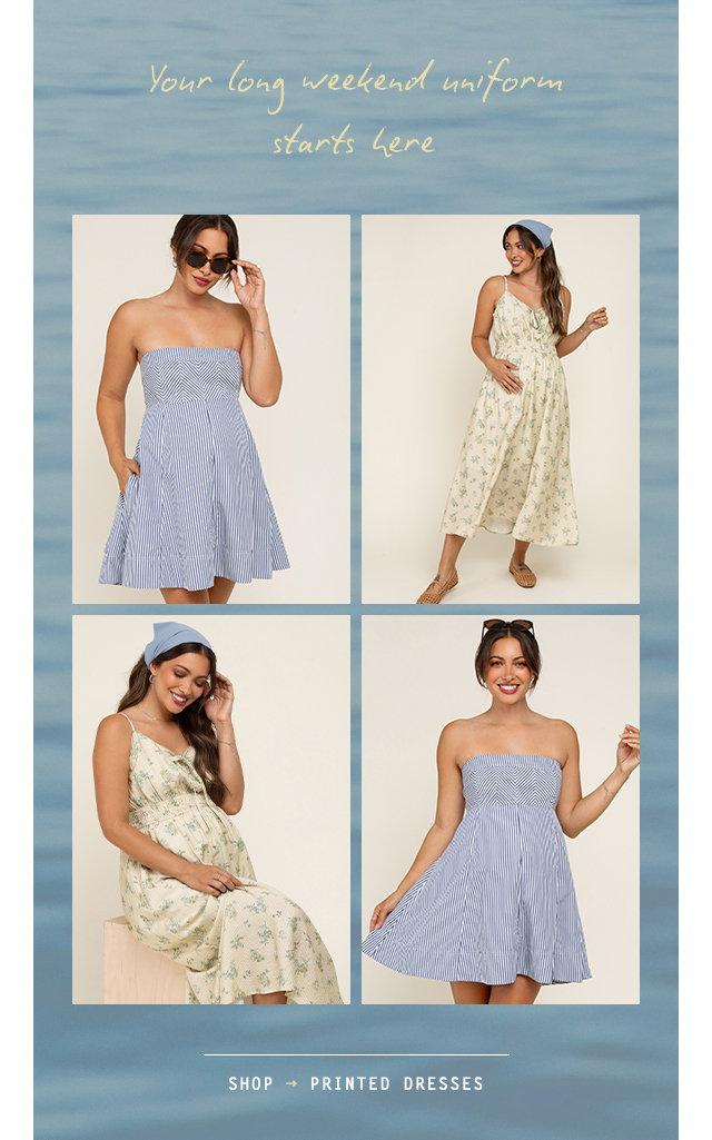 Shop Printed Dresses