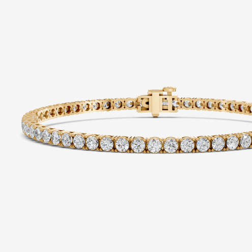 round diamond tennis bracelet