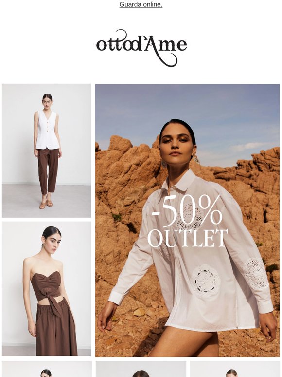 🤩 NOVITÁ >> OUTLET -50%