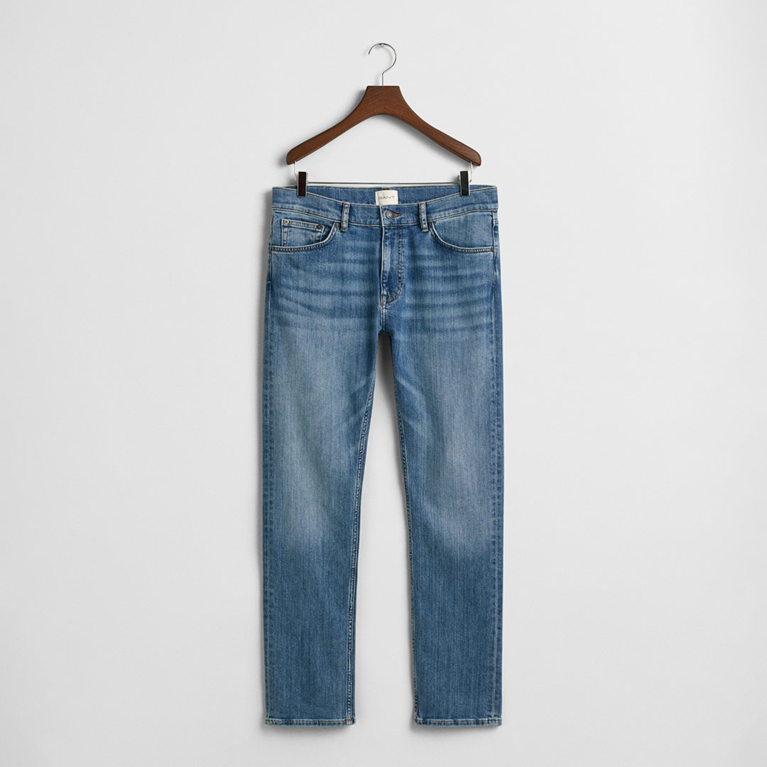 Image of Gant | Mid Blue Regular Jeans