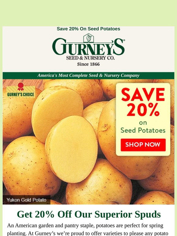 Ready for spud-tacular savings?