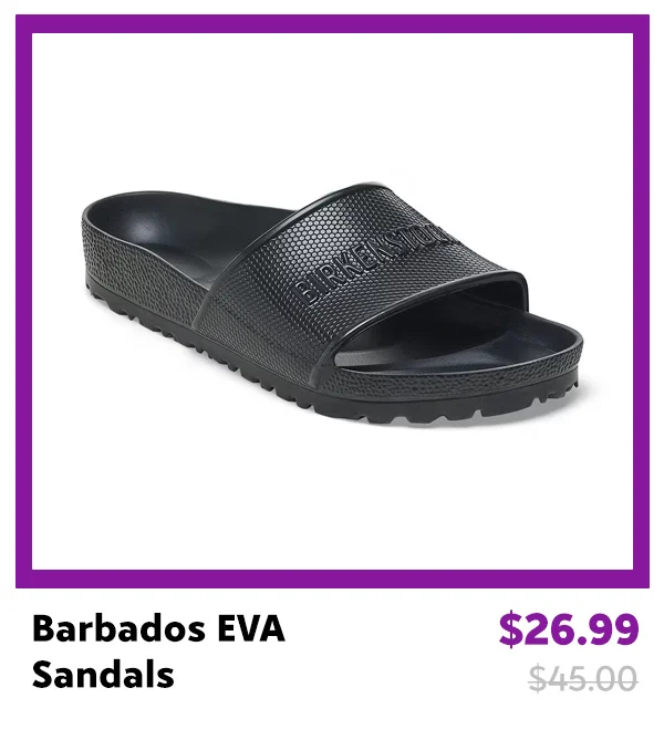 Birkenstock Barbados EVA Black